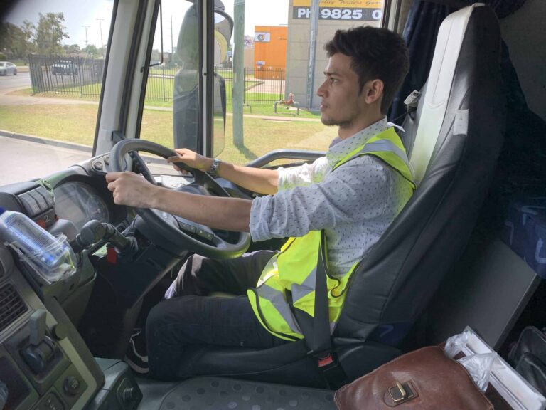 Heavy vehicle driving in Sydney
